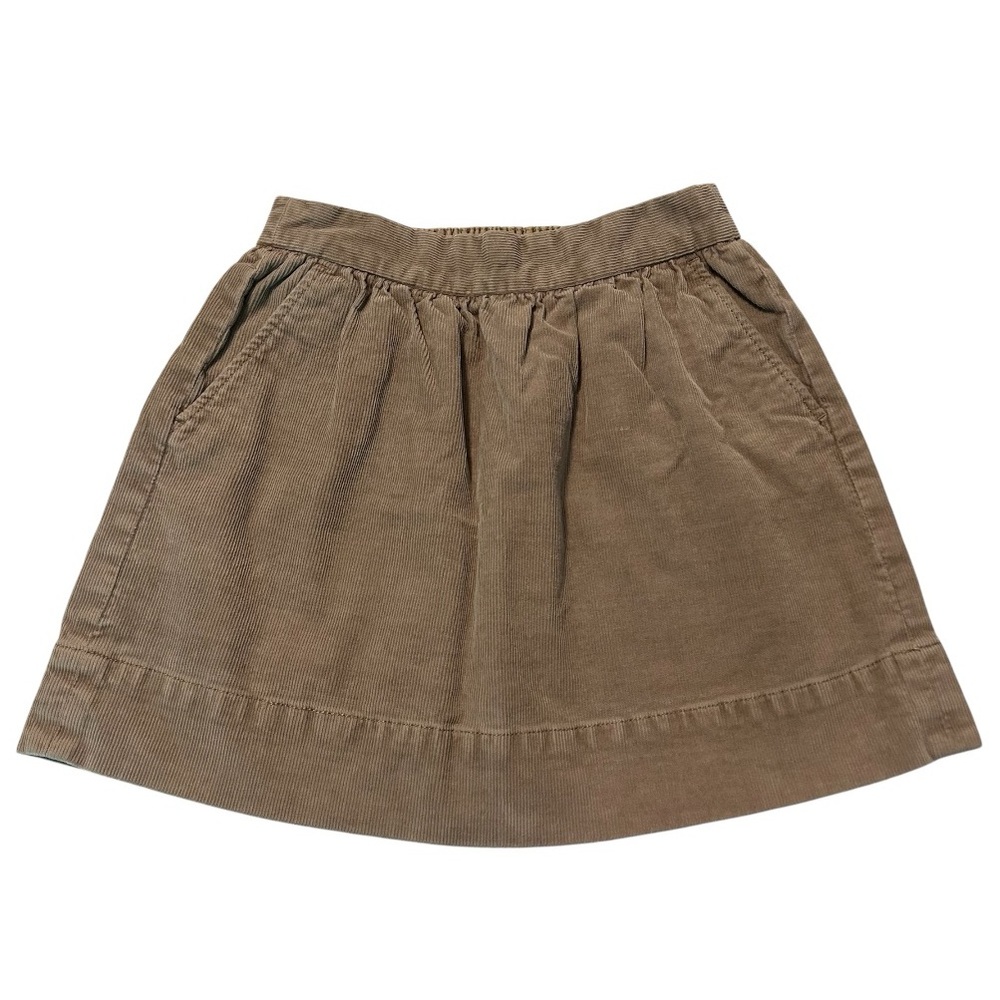 Crewcuts Girls Corduroy School skirt Size 6-7 School Uniform, Tan color, Cotton